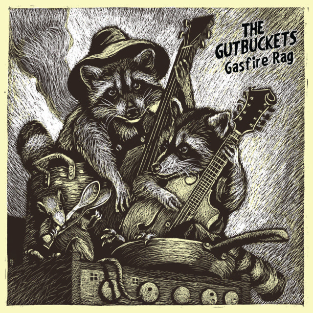 The Gutbuckets / Gasfire Rag / (T100B/2016)